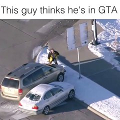 Vine- This guy thinks he's in GTA