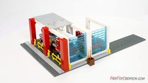 Lego City FIRE STATION 60004 Stop Motion Build Review