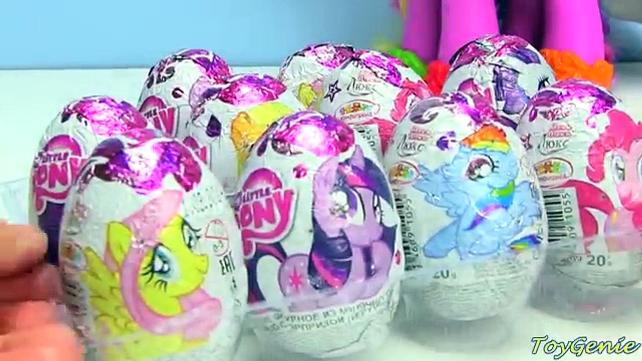 10 My Little Pony Chocolate Surprise Eggs