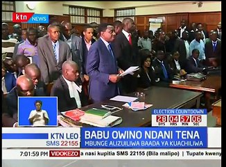 Babu Owino atiwa mbaroni tena baada ya kuachiliwa kwa dhamana ya Sh500,000