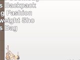 KUANG YANZI Geometry Dot Canvas Backpack Laptop Bag Fashion Cute Lightweight Shoulders Bag