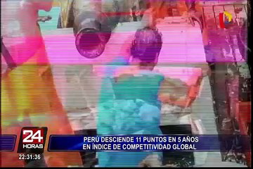 Índice de Competitividad Global: Perú desciende 11 posiciones en cinco años