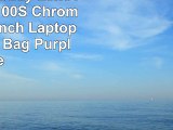 SumacLife Cady Lenovo Ideapad 100S  Chromebook 116inch Laptop Briefcase Bag Purple