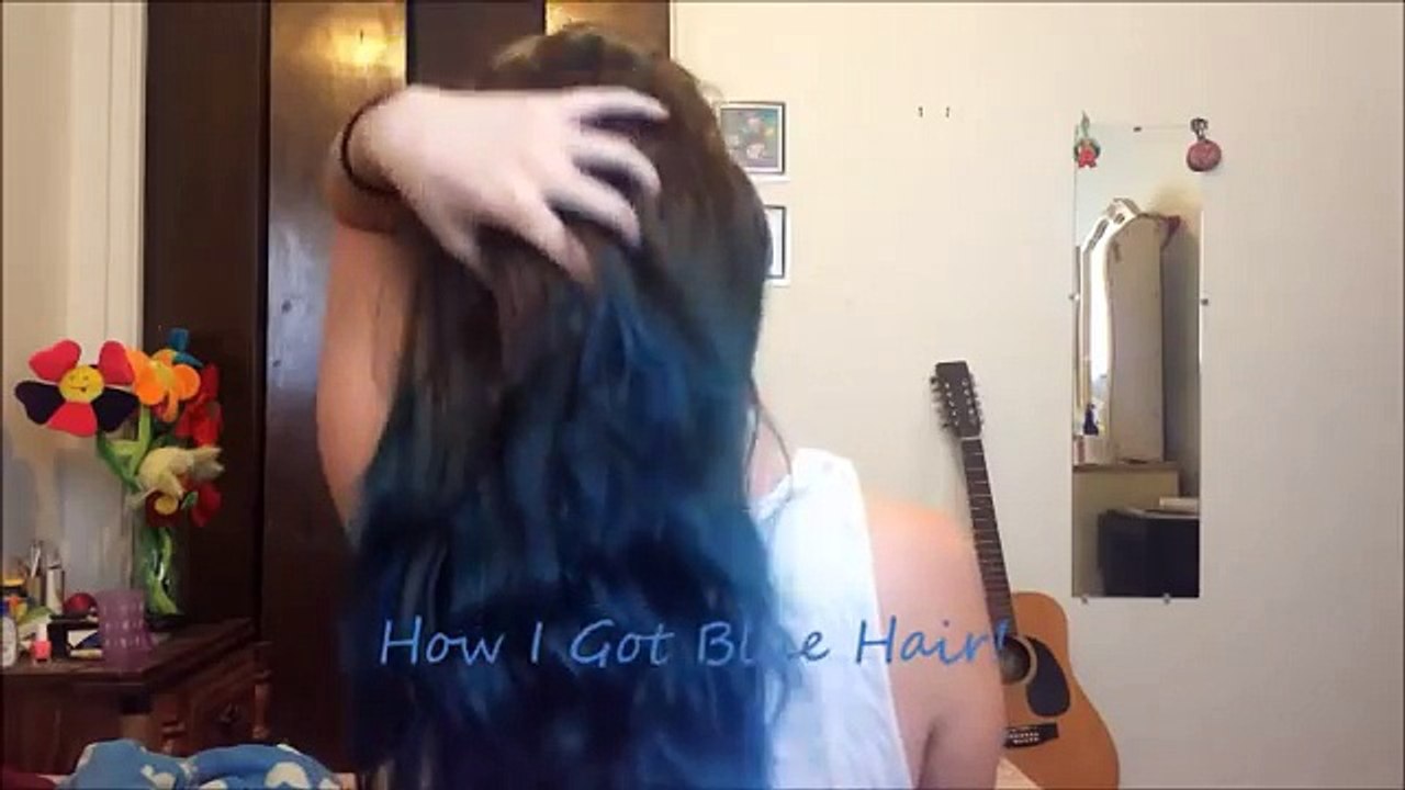 How I Got My Blue Hair! | Ion Sky Blue Hair Color
