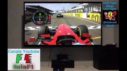 Onboard - F1 2012 Round 11 - GP Ungheria (Hungaroring) Fernando Alonso start