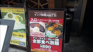 【食べ放題&大食い】インドカレー食べ放題で何キロ食べられるか挑戦した