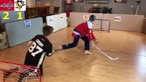 Kids HocKey - Knee Hockey NHL Playoffs Alexander Ovechkin vs Sidney Crosby Winner takes on CBANKS