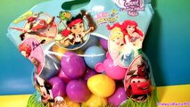 Easter Egg Hunt new Disney Princess Sofia the First Mickey Minnie Jake Pixar Cars Huevos Sorpresa