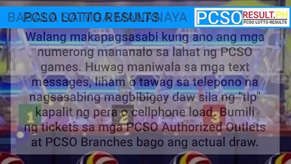 PCSO Lotto Results Today September 27, 2017 (6/55, 6/45, 4D, Swertres & EZ2)