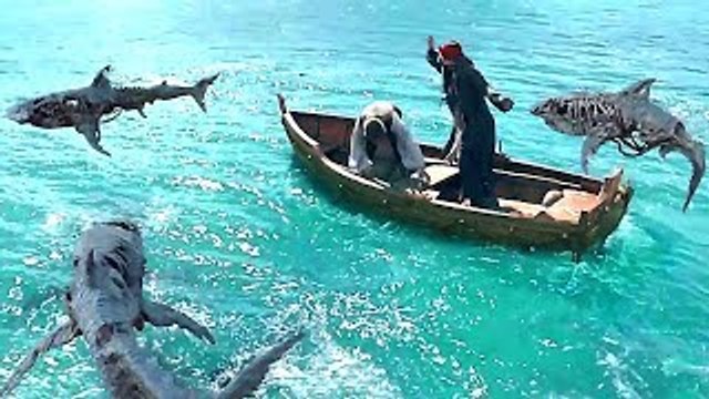 PIRATES DES CARAÏBES 5 : La scène des REQUINS décryptée ! [Making-Of]