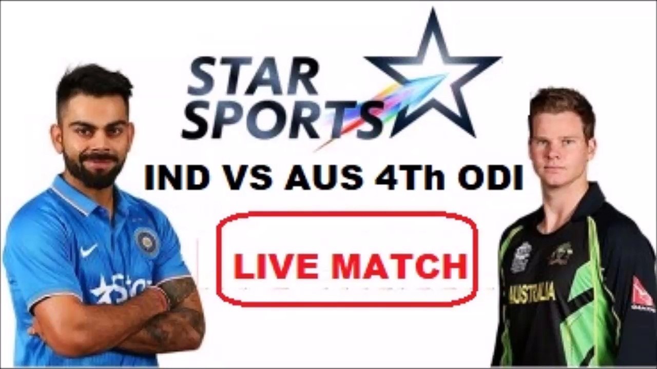 India vs australia 4th odi live 28/9/2017