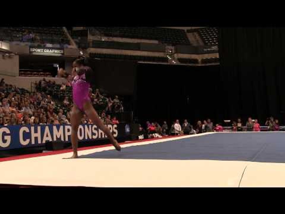 Jordan Chiles – Floor Exercise – 2015 P&G Championships – Jr. Women Day 1