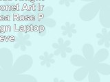 15 inch Rikki Knight Claude Monet Art Iris at the Sea Rose Pond 2 Design Laptop Sleeve