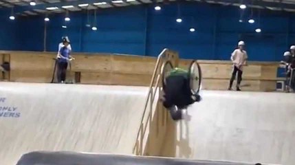 Cette jeune femme est la première européenne à réussir cette figure en fauteuil roulant