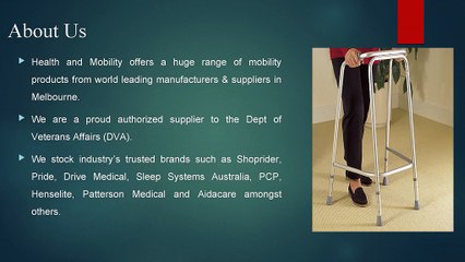 Wheelchair Hire in Melbourne - Health And Mobility