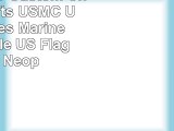 JIUDUIDODO Custom Christmas Gifts USMC United States Marine Corps Eagle US Flag Flash