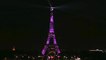 Lutte contre le cancer du sein: la Tour Eiffel illuminée en rose