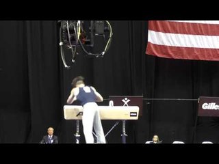 Chris Brooks - Pommel Horse - 2015 P&G Championships - Sr. Men Day 1