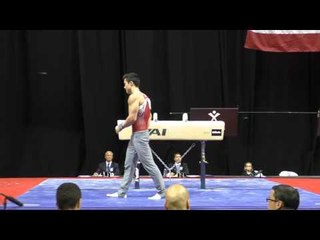 Sean Melton - Pommel Horse - 2015 P&G Championships - Sr. Men Day 1