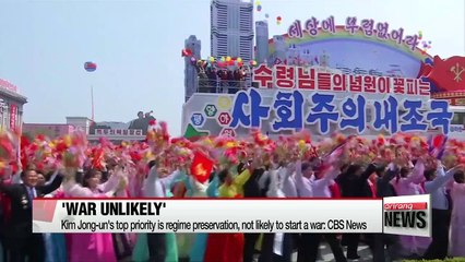 Kim Jong-un unlikely to start a war as priority is preserving his regime: CBS News