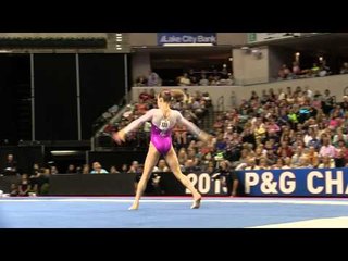 Madison Kocian – Floor Exercise – 2015 P&G Championships – Sr. Women Day 2