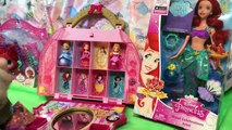 NEW Disney Princess Little Kingdom Makeup Set Belle Rapunzel Ariel Review & Unboxing
