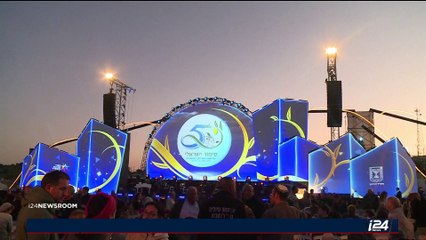 Cérémonie du 50e anniversaire des implantations juives en Cisjordanie