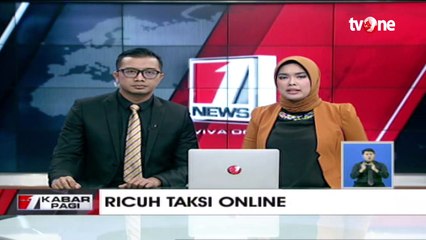 Ricuh Taksi Online, Ratusan Sopir Angkot di Cirebon Sweeping Taksi Online