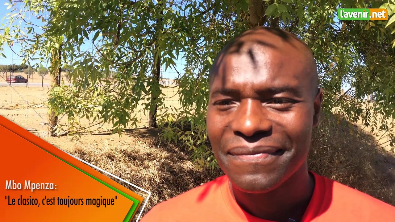 Mbo Mpenza : "Le clasico, c'est toujours magique"