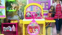 Barbie Zoo Doctor Mattel Help the Sick Animals Feel Better! Heal the Cat and Dog