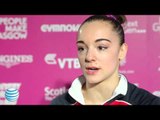 Maggie Nichols - Interview - 2015 World Championships - Podium Training