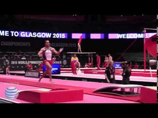 Danell Leyva- Vault - 2015 World Championships - Podium Training