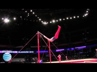 Chris Brooks - High Bar - 2015 World Championships - Podium Training