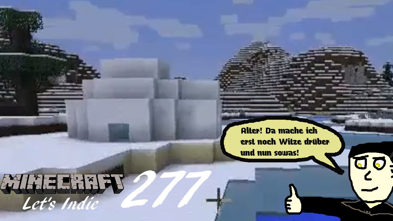 Minecraft Let's Indie 277: Das Iglu