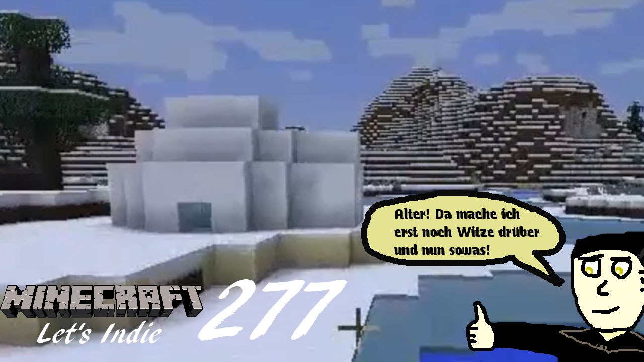 Minecraft let's indie 277: das iglu