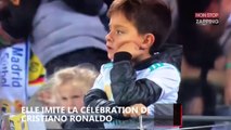 Cristiano Ronaldo : Une petite fille imite sa célébration et fait le buzz (Vidéo)