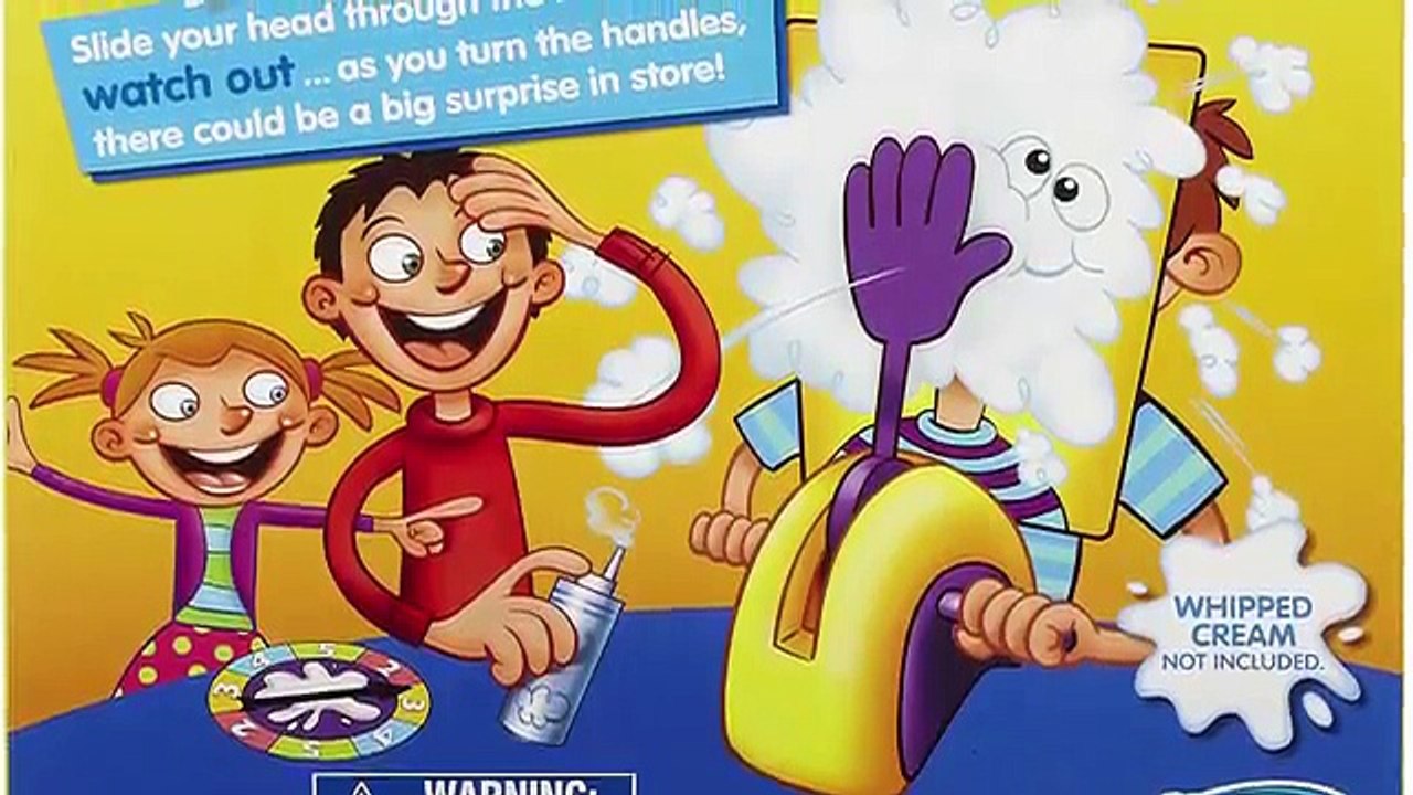 PIE FACE CHALLENGE!!! Messy Pie to the Face Game