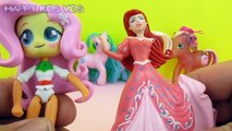 My Little Pony Fluttershy Disney Princess Little Mermaid Ariel Custom Makeover DIY mermaid