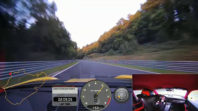 Porsche 911 GT2 RS (2017) 991 - 6'47''3 on board for Nürburgring World Record