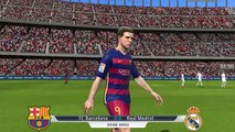 Fc Barcelona vs Real Madrid ( Fifa 16 Android )
