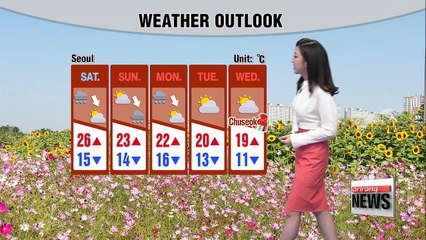 Sunny and cool during the day, chilly overnight _ 092817