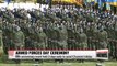 South Korea shows off military hardware in Armed Forces Day ceremony... with one eye on North Korea