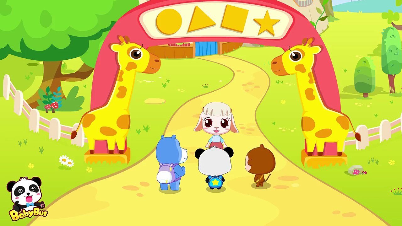 幼稚園の運動会 リレー アニメ | パンダのスポーツ大会| 赤ちゃんが喜ぶアニメ | 動画 | BabyBus