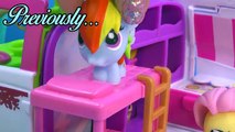 MLP Fashems Rainbow Dash Fluttershy Shopkins ROAD TRIP RV Camper My Little Pony Video Series Part 9