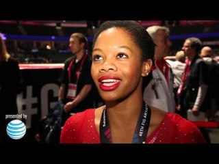 Gabby Douglas - Interview - 2015 World Championships - Team Final