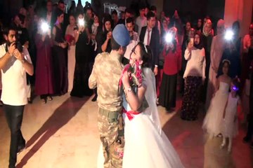 Böyle olur TÜRK askerinin düğünü