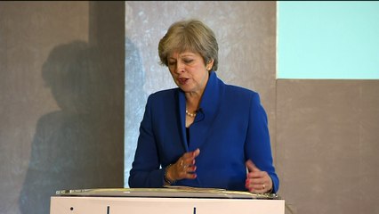 May wants to close UK-EU economic partnership post-Brexit