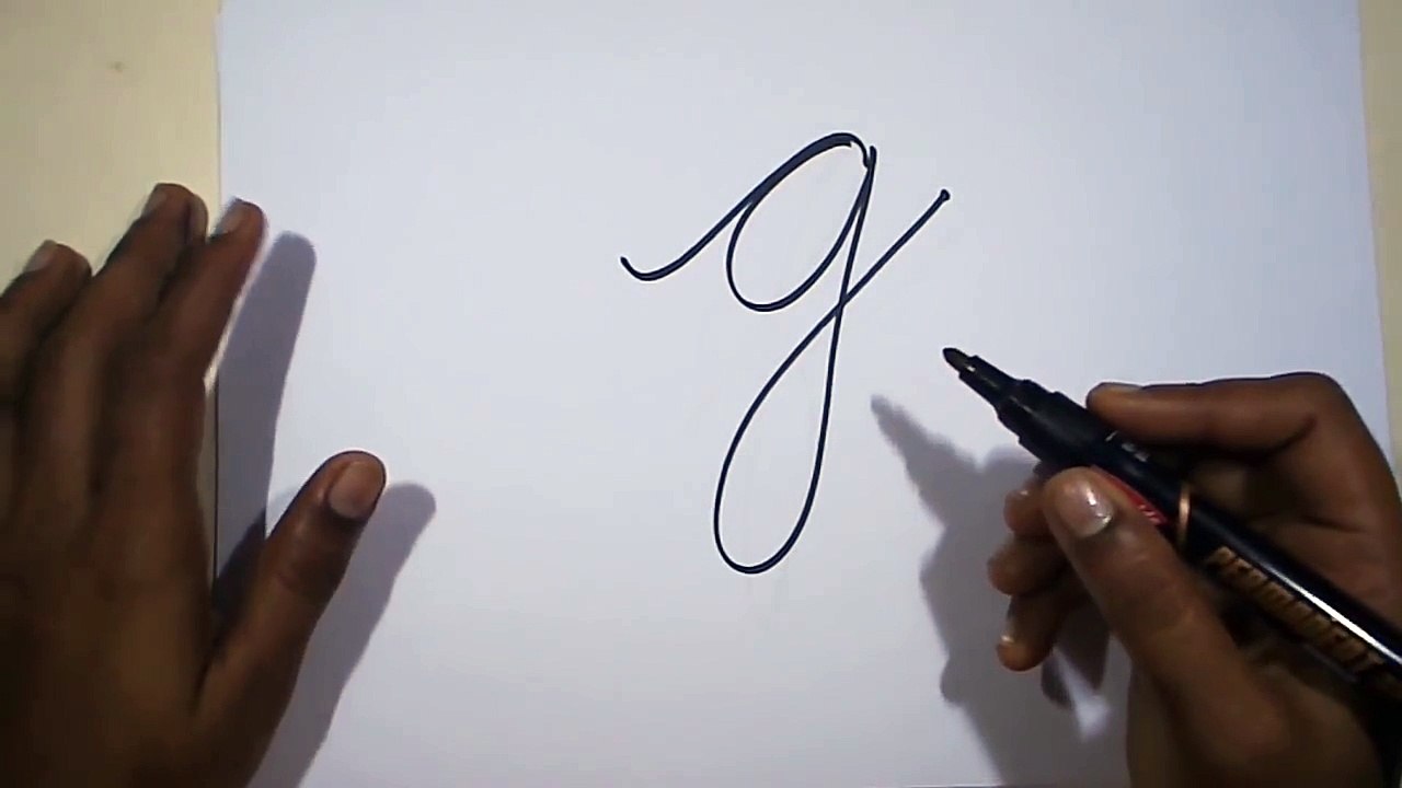 How To Write Cursive LowerCase Letters - Learn To Write Cursive letters