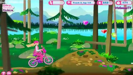 Barbie - Bikes Stylin Ride Bicycle Game - Racing Games for kids