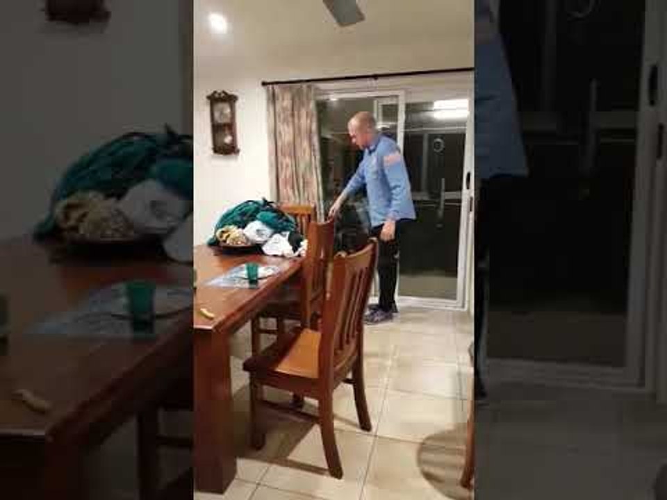 Family Calls in Snake Catcher After Finding Python Was Uninvited Dinner Guest